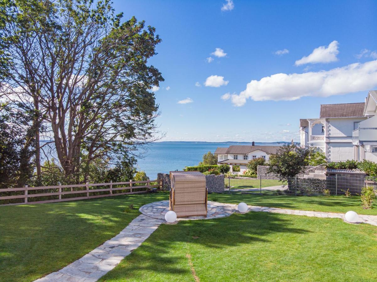 Villa Jenny - Ferienappartement 1 Mit Meerblick 사스니츠 외부 사진